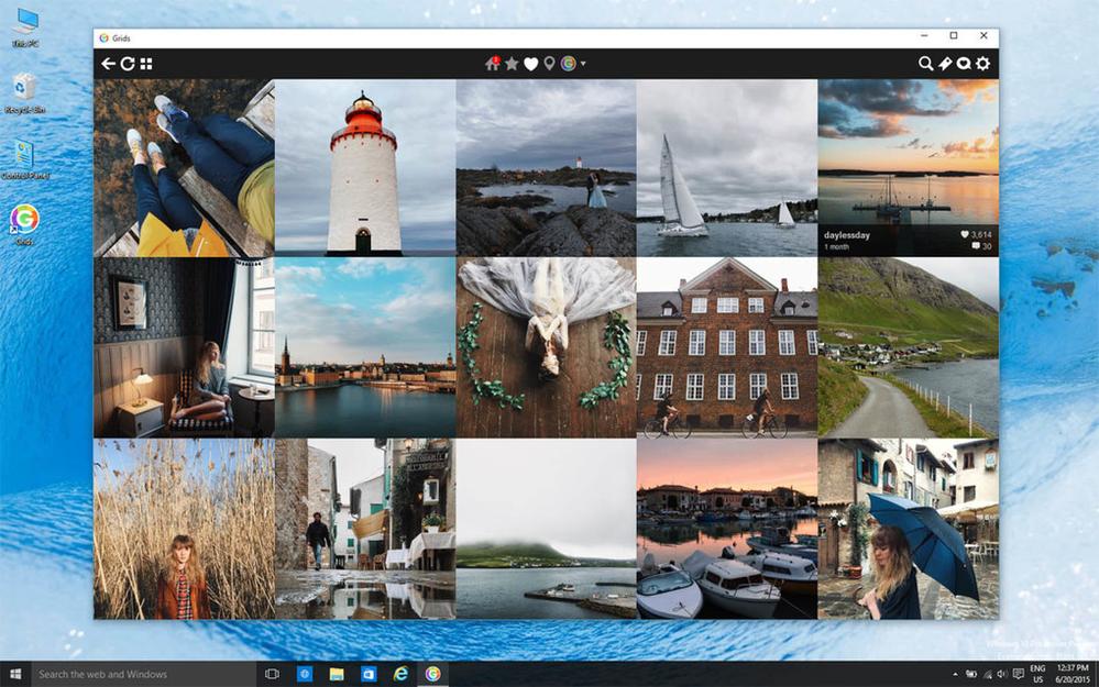 Grids for Instagram desktop app arrives on Windows - Promote4you
