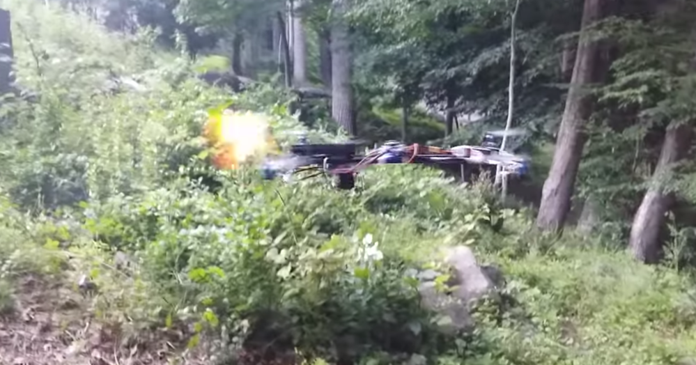 Drone With Handgun Shows The Future Is Terrifying - ViralPost