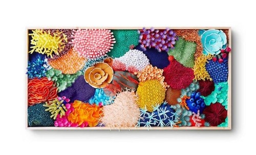 Vibrant Paper Art Sculpture Captures the Diversity of a Coral Reef