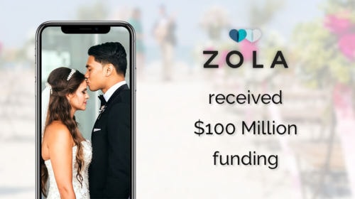 Zola - E-commerce wedding startup recently got funded with $100 million | WeeTech Solution Pvt Ltd