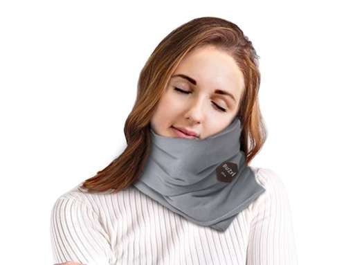 Buzfi Travel Pillow Neck Support Pillow Super Soft Travel Pillow Machine Washable 3 color - Buzfi