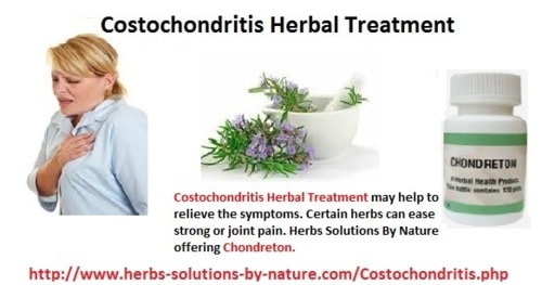 Relief from Costochondritis Pain with Herbal Treatment - Herbs Solutions By Nature