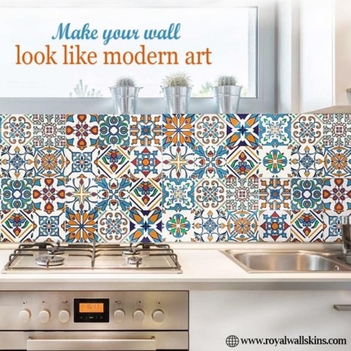 Redecorate Your Kitchen with Royal Walls Skins