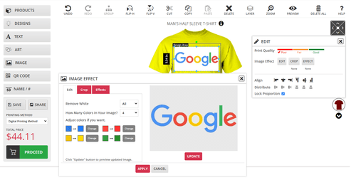 Auto-Color Detector and White Background Remover: The Most Advanced Feature of PrintCommerce 3.1.1